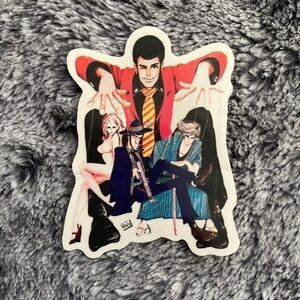 Supreme Sticker, Undercover Lupin, Puppet Man
